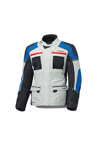 Held Carese 3 Adventure Korumalı Motosiklet Montu Gri Mavi