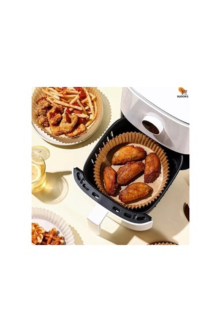 Pisirme Kagidi Airfryer Air Fryer Uyumlu Yagli Kagit Xiaomi Philips Tüm Markalara Uyumlu 50 Adet