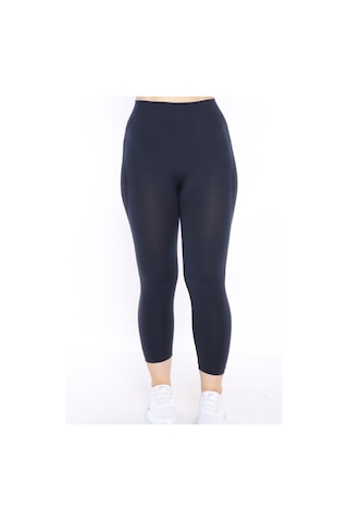 Escetic Kadın Spor Orta Gri Kısa Tayt, Yumuşak Kumaş-4304 - Xs/s