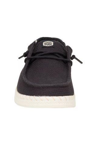 Hey Dude 43681 Wendy Espadrille Woven Siyah Kadın Ayakkabı Siyah