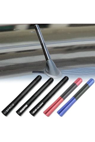 Goodpag Oto Araç Anten Karbon Anten Çubuğu Spor Kısa