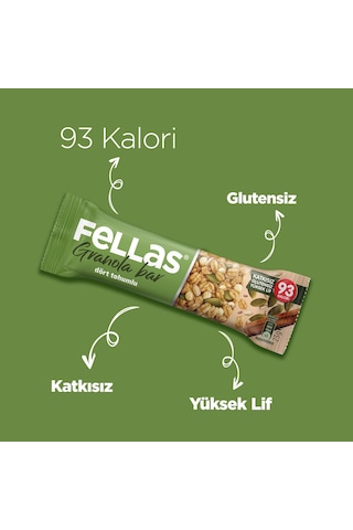 Dört Tohumlu Granola Bar 23 G X 12 Adet