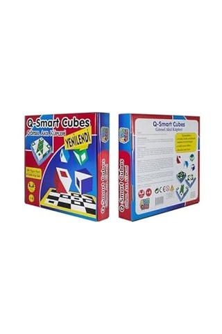 Q-smart Cubes Görsel Beceri Küpleri Akıl Ve Zeka Oyunu 6809170911701