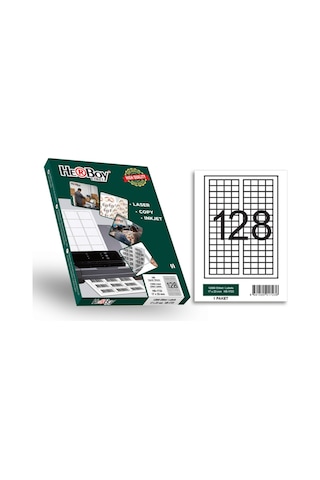 Herboy Hb-1723 17 X 23 Mm A4 Laser Etiket 100 Adet