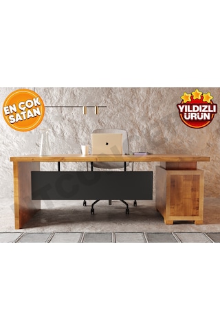 Ken Ntconcept Masif Ağaç Ofis Ve Çalışma Masası