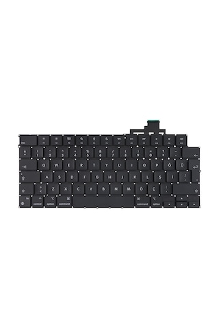 Apple Uyumlu MacBook Air M2 13" A2681 Klavyekeyboard Tr Q Büyük Enter