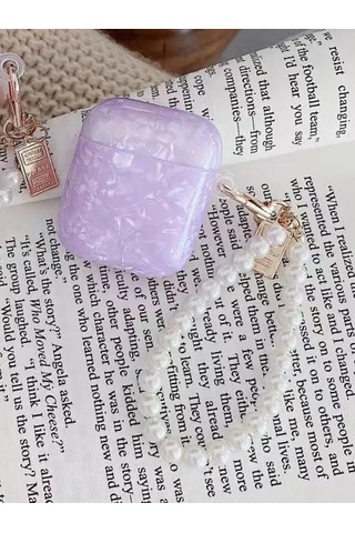 Cronax Airpods Uyumlu 2 İçin Silikon Kılıf Anahtarlıklı 261148736 Violet