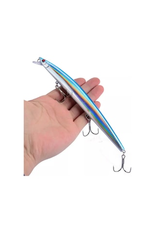 18 Cm 24 Gr.Lazer Turna Rapala,Levrek Rapala ,,Sahte Lures Yapayy