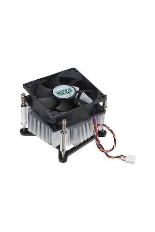 Fastbuy Intel 1155/1150/1151 Uyumlu 12v Hız Kontrollü Cpu Soğutucu, 0-20dba Sessiz Fanlı Isı Denetleyici