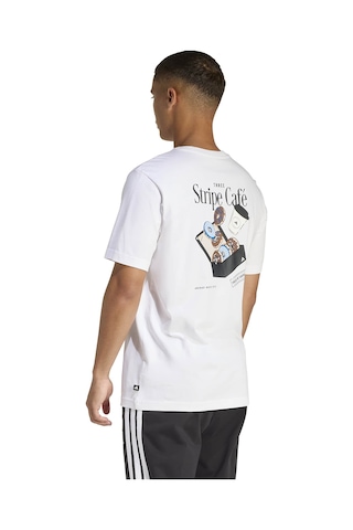 Adidas Donut Box Erkek Beyaz Günlük T-shirt Kb2500