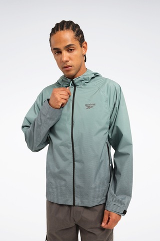 Reebok Zınen Wınd Jacket Yeşil Erkek Ceket Yeşil