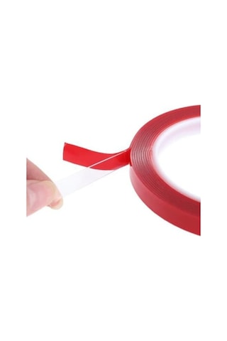 Akrilik Şeffaf Silikonlu Süper Güçlü Çift Taraflı Bant 10 Mm X 5 M