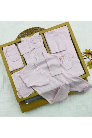 10'lu Jakarlı Yazlık Hastane Çıkışı Yenidoğan 2025 Mor