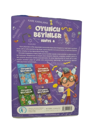 Tazof Oyuncu Beyinler Seviye 3-4 2 Kitap Bir Arada