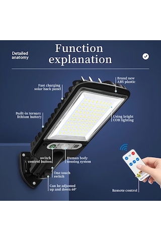 Motion003 2 Adet 80 Led Güneş Işıkları Uzaktan Kumandalı 28ledli 1200mah Lityum Bataryalı 3 Aydınlatma Modu Ip44 Su Geçirmez Dış Mekan Bahçe Aydınlatma Ahşap