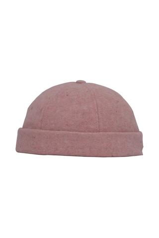 Şapkadan Kışlık Yünlü Hiphop Bere Pudra Docker Şapka 45645dr56681 Pudra