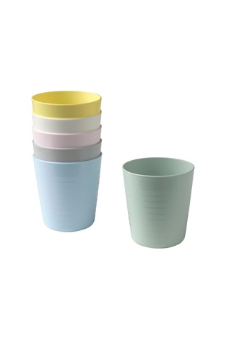 Kalas Bardak, Çeşitli Renkler 2 Set 6 12 1