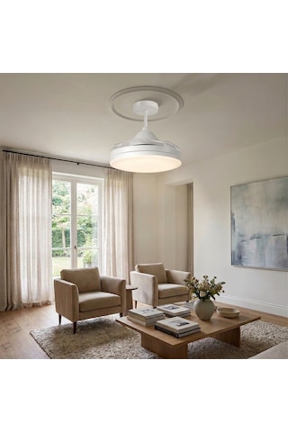 Cata Ct 1156 Dolunay 72w Fanlı Kumandalı Led Ampul 6400k Beyaz Işık