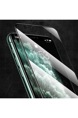 iPhone Uyumlu 14 Ekran Koruyucu Cam Zırh Tam Kaplar Rio Glass