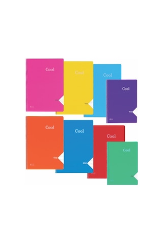 Keskin Color Spiralli Cool A4 60 Yaprak Çizgili Pp Kapak Defter