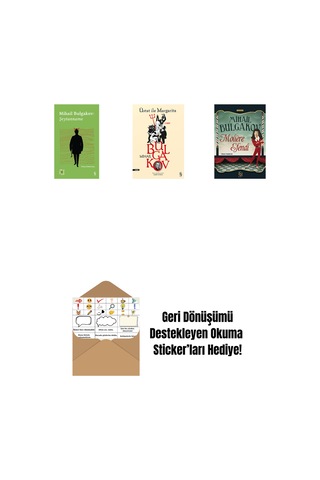 Everest Açıkhava 12 - Şeytanname + Üstat İle Margarita + Moliere Efendi + Okuma Sticker'ları