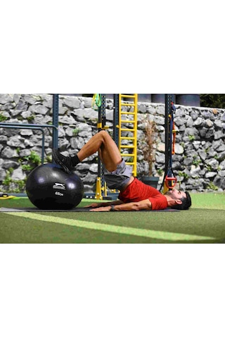 Slazenger 65cm Antıburst Gymball Siyah(Pompa Dahil)