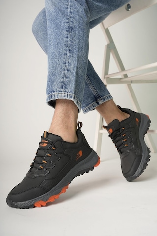 Muggo North Unisex Garantili Trekking Outdoor Ayakkabı Siyah