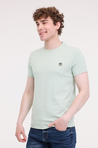 Timberland Dunstan Rıver Short Sleev Yeşil Erkek Kısa Kol T-shirt Yeşil