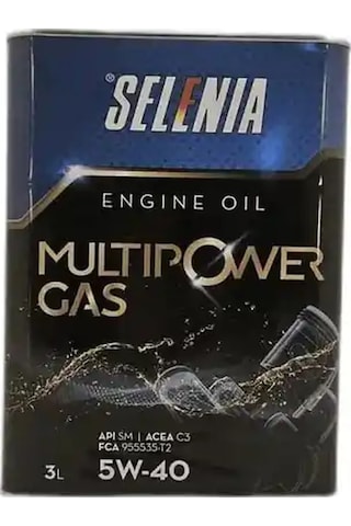 Petronas Selenia Multipower Gas 5W-40 Motor Yağı
