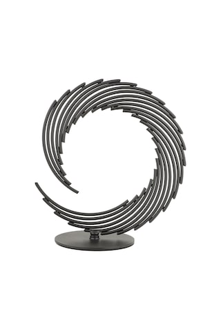 Begüsa Bakü Metal Aksesuar Biblo 25 Cm Siyah