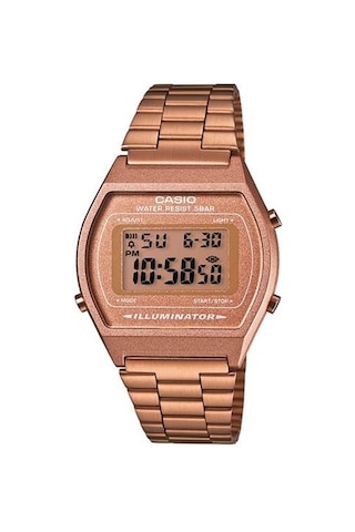 Casio B640wc-5adf Dijital Çelik Rose Gold 35 Mm Kadın Kol Saati Rose Gold