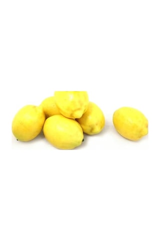 Yapay Limon 6 Lı Paket Yapay Meyve