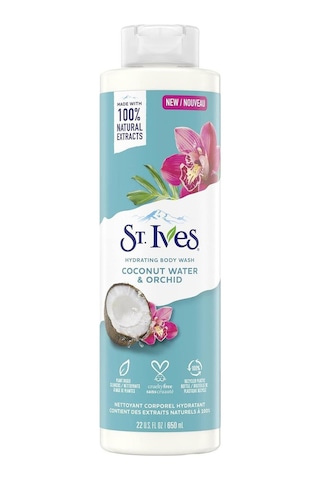 St. Ives Hindistan Cevizi Suyu & Orkide Özlü Nemlendirici Vücut Şampuanı 650 ML