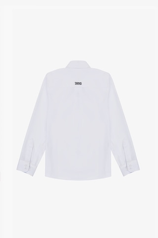 U.S. Polo Assn. U.s. Polo Assn. Erkek Çocuk Beyaz Gömlek Desenli 50324676-vr013