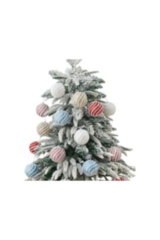 Yunboo 5 Adet 8cm Plastik Noel Topları - Asılı Noel Dekorasyonu, Ev Z氛围 Ve Hediyeler İçin Renkli Secenekler