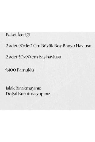 Biçomi %100 Pamuklu 4 Parça Büyük Boy Banyo & El Havlu Seti Mavi - Pudra Ekstra Emici Ve Hızlı K Mavi -pudra