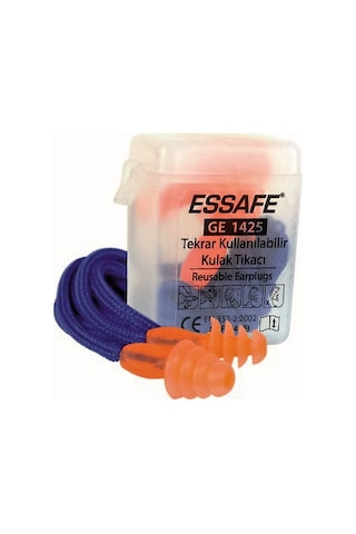 Essafe Ge1425 Kordonlu Kulak Tıkacı Kutulu