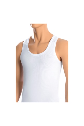 Belifanti Collection Erkek Pamuklu 6'Lı Set Beyaz