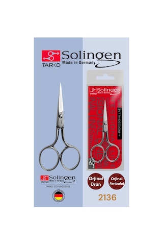 Solingen 2136 Kaş Makası Tek Kozmetik126 Dır Solingen 2136 Kaş Makası Tek Kozmetik126 Dır