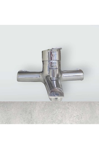 Mintev Krom Baston Borulu Banyo Bataryası Yerli Üretim KROM