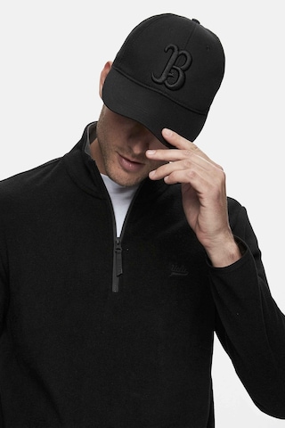 Ucla Gremıo Siyah Polar Nakışlı Standard Fit Erkek Sweatshirt Siyah