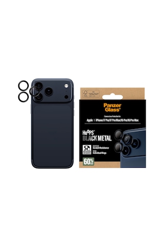 Panzerglass Hoops Apple Uyumlu iPhone 17 Pro Max 16 Black Kamera Lens Koruyucu
