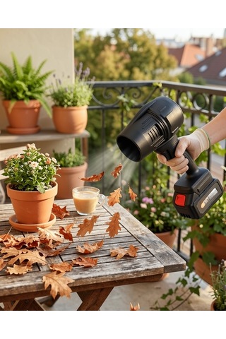 Çift Bataryalı Hava Üfleme Makinesi