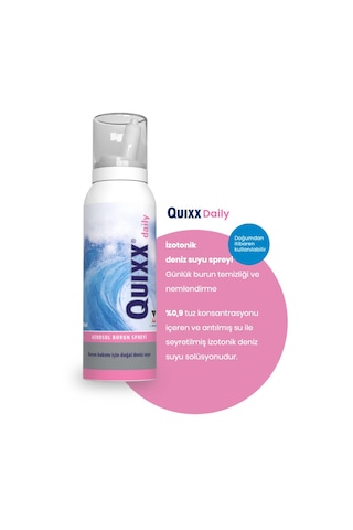 Quixx Daily Aerosol Burun Spreyi 100 ml 3 Adet