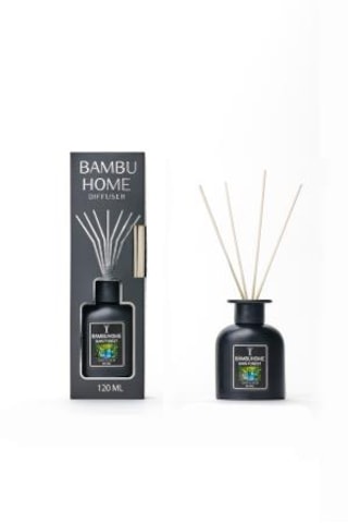 Bambuhome Dıffuser Oda Ofis Ortam Kokusu Rain Forest 120 Ml Reed Dıffuser Yağmur Ormanları