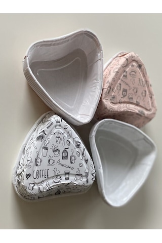 Kalp Muffin Kağıdı Kalp Şekilli Cupcake Kek Kalıbı Çok Renkli