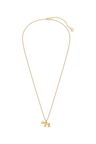 Chocli 18 Ayar Altın Kaplama Fil Kolye