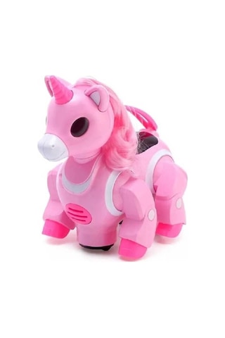 Sesli Işıklı Danseden Pilli Robot Unicorn 8212