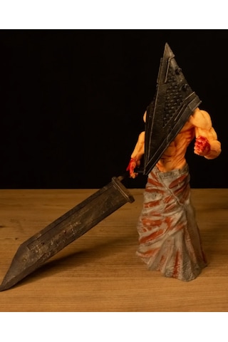 Silent Hill 2 Pyramid Head Büst - Piramit Kafa 30 Cm