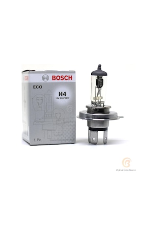 Bosch Ampul H4 12V 100W P43T Tırnaklı 1987302840